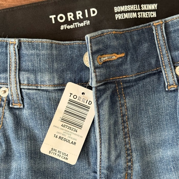 Torrid Distressed Jeans - Picture 2 of 2